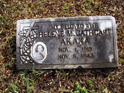 Helene Madeline <I>Cathcart</I> Akaka 