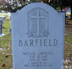 Michael Lawrence Barfield 