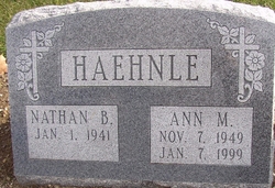 Ann Margaret <I>Mathein</I> Haehnle 