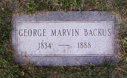 Pvt George Marvin Backus 