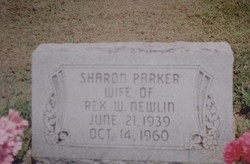 Sharon <I>Parker</I> Newlin 