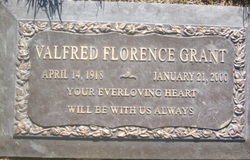 Valfred Florence <I>Langlie</I> Grant 