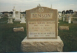 Lillian Fisher <I>Benson</I> Maden 