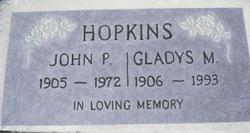 Gladys M. <I>Holdren</I> Hopkins 