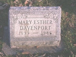 Mary Esther <I>Loop</I> Davenport 