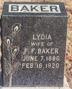 Lydia Imogene <I>Kraus</I> Baker 