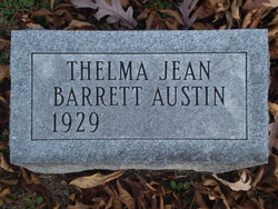 Thelma Jean <I>Barrett</I> Austin 