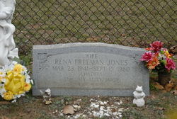 Rena Irene <I>Freeman</I> Jones 