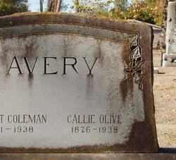 Callie <I>Olive</I> Avery 