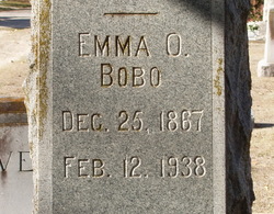 Emmaline “Emma” <I>Olive</I> Bobo 