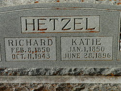 Katherine “Katie” <I>Etzel</I> Hetzel 