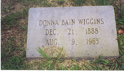 Donna <I>Bain</I> Wiggins 