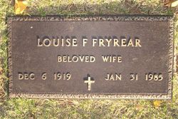 Louise F. <I>Wessels</I> Fryrear 