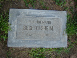 Lulu <I>Hofmann</I> Bechtolsheim 