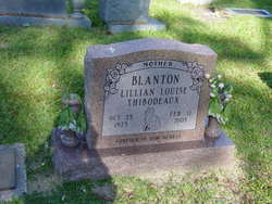 Lillian Louise <I>Blanton</I> Thibodeaux 