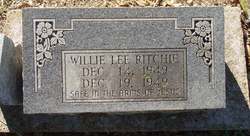 Willie Lee Ritchie 