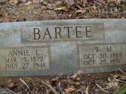 Annie Lorene <I>Babb</I> Bartee 