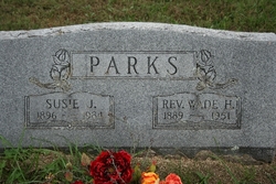 Susie Jayneva <I>Eubanks</I> Parks 