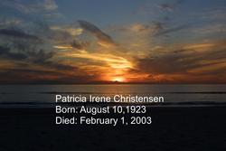 Patricia Irene <I>Lanam</I> Christensen 