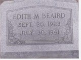 Edith Mabel <I>Ward</I> Beaird 