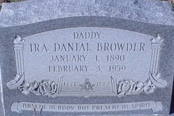 Ira Danial Browder 