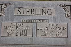 Mary Ellen <I>Bagley</I> Sterling 