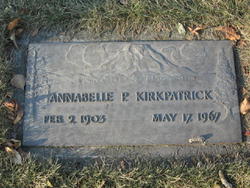 Annabelle P. “Belle” <I>Petrie</I> Kirkpatrick 