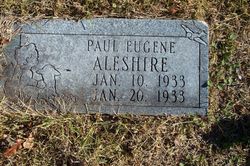 Paul Eugene Aleshire 