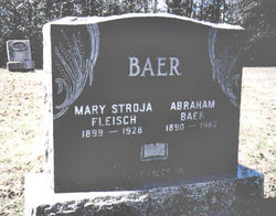 Mary Stroja <I>Fleisch</I> Baer 