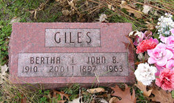 Mrs Bertha <I>Pettit</I> Giles 