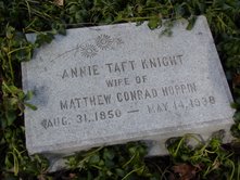 Annie Taft <I>Knight</I> Hoppin 
