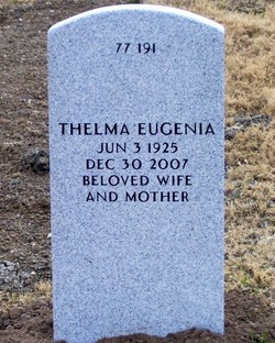 Thelma Eugenia “Jean” <I>Walker</I> Bauman 