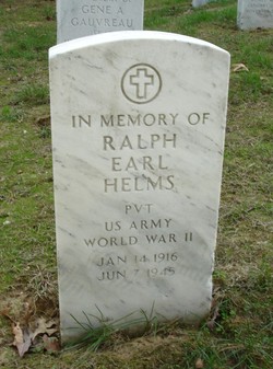 Pvt Ralph Earl Helms 