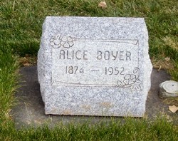 Alice Delicina <I>Park</I> Boyer 