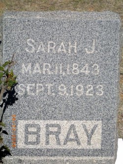 Sarah Jane <I>Dodge</I> Bray 