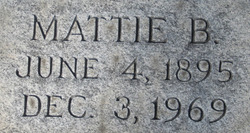 Mattie B Washington 
