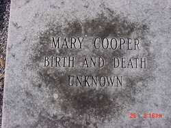 Mary Cooper 
