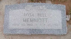 Rosa Bell “Rossie” <I>Ivie</I> Memmott 