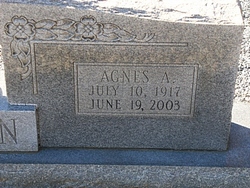 Agnes Rebecca <I>Armistead</I> Allen 