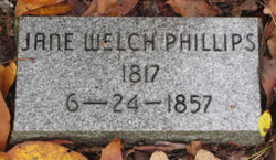 Jane <I>Welch</I> Phillips 