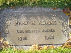 Mary Madelene <I>Fontana</I> Adams 