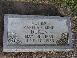 Martha Irene <I>Nelms</I> Duren 