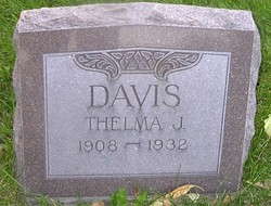 Thelma J. <I>Patterson</I> Davis 