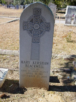 Mary Kershaw <I>Blackwell</I> DeLoach 