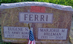 Marjorie M <I>Hillman</I> Ferri 