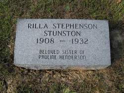 Rilla <I>Stephenson</I> Stunston 