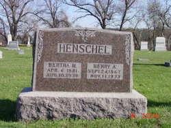 Bertha M. <I>Krecklau</I> Henschel 