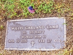 Willis Garland “Goat” Lamb 