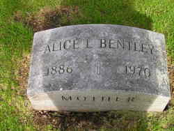 Alice Laura <I>Bowden</I> Bentley 