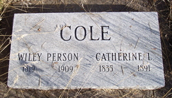 Rev William Person “Wiley” Cole Sr.